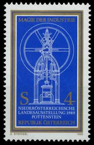 ÖSTERREICH 1989 Nr 1954 postfrisch SD308AE