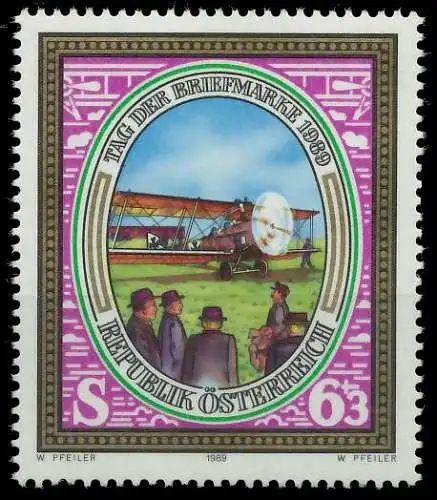 ÖSTERREICH 1989 Nr 1959 postfrisch SD308D2