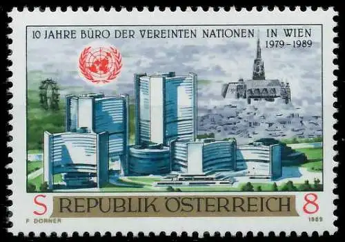 ÖSTERREICH 1989 Nr 1966 postfrisch SD3090E