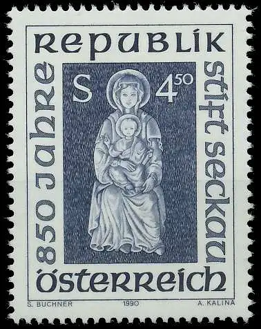 ÖSTERREICH 1990 Nr 1988 postfrisch SD309BA