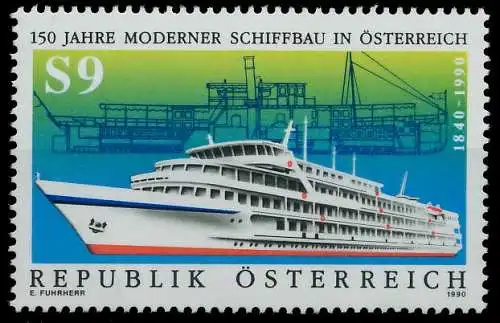 ÖSTERREICH 1990 Nr 1999 postfrisch SD30A0A