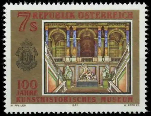 ÖSTERREICH 1991 Nr 2029 postfrisch SD30AEA