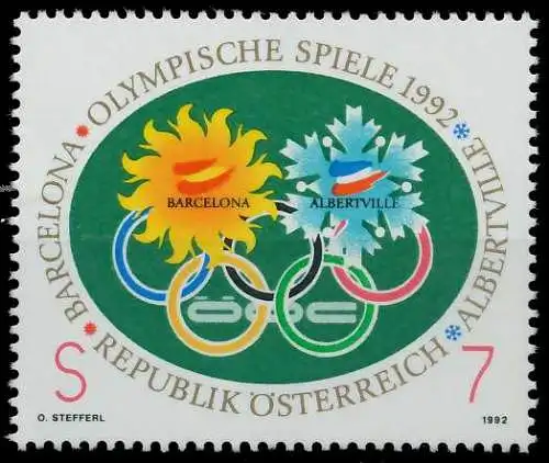 ÖSTERREICH 1992 Nr 2048 postfrisch 24EF3A