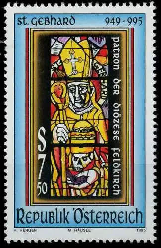 ÖSTERREICH 1995 Nr 2161 postfrisch SD32EA2