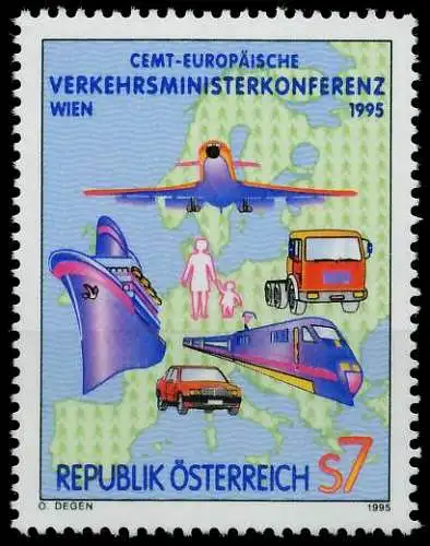 ÖSTERREICH 1995 Nr 2159 postfrisch SD32E8E