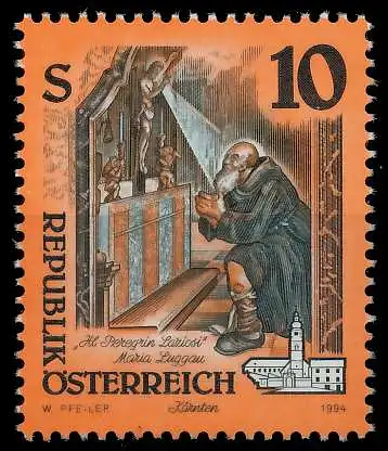 ÖSTERREICH DS KUNSTWERKE Nr 2134 postfrisch SD32DCE
