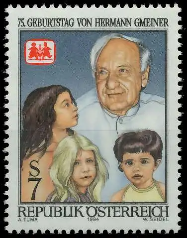 ÖSTERREICH 1994 Nr 2128 postfrisch SD32DA6