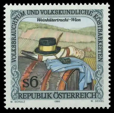 ÖSTERREICH 1995 Nr 2150 postfrisch SD32E4E