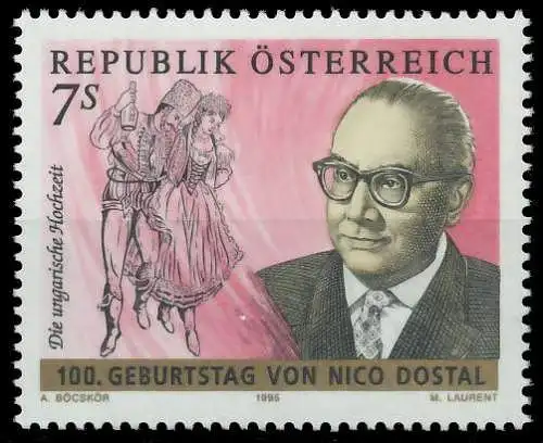 ÖSTERREICH 1995 Nr 2168 postfrisch SD32ED6