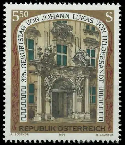 ÖSTERREICH 1993 Nr 2085 postfrisch SD32C62
