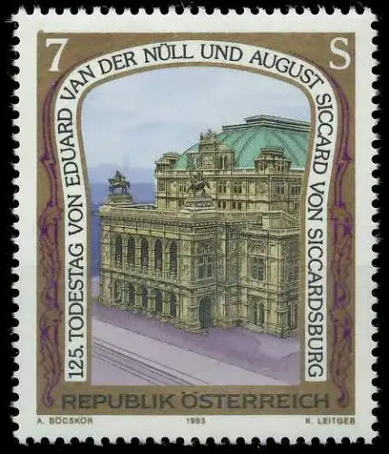 ÖSTERREICH 1993 Nr 2086 postfrisch SD32C66