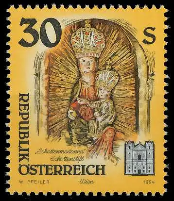 ÖSTERREICH DS KUNSTWERKE Nr 2139 postfrisch SD32DFA