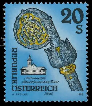 ÖSTERREICH DS KUNSTWERKE Nr 2109 postfrisch SD32D16