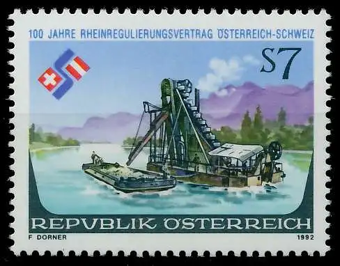 ÖSTERREICH 1992 Nr 2064 postfrisch SD32BBA