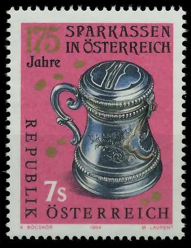ÖSTERREICH 1994 Nr 2138 postfrisch SD32DF2