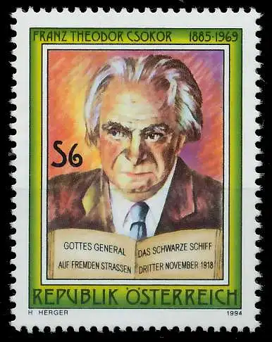 ÖSTERREICH 1994 Nr 2136 postfrisch SD32DE2