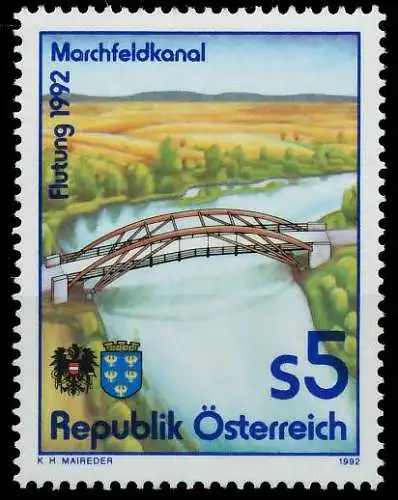 ÖSTERREICH 1992 Nr 2078 postfrisch SD32C2E