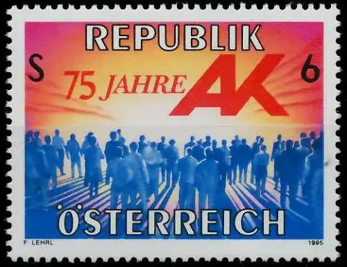 ÖSTERREICH 1995 Nr 2147 postfrisch SD32E36