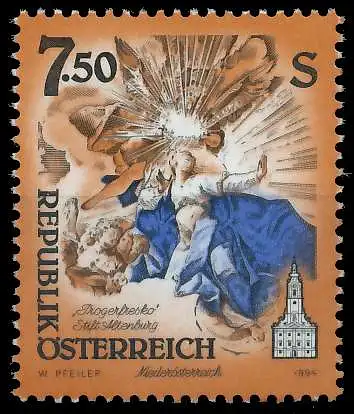 ÖSTERREICH DS KUNSTWERKE Nr 2124 postfrisch SD32D82