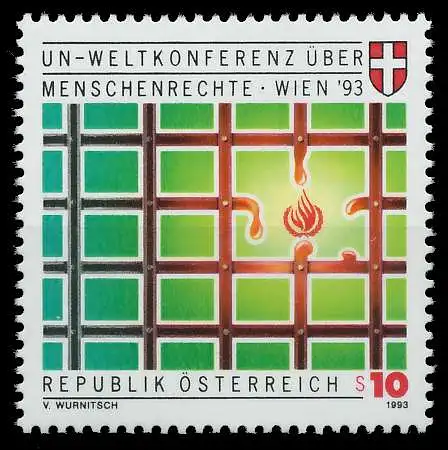 ÖSTERREICH 1993 Nr 2099 postfrisch SD32CCE