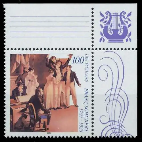 BRD 1997 Nr 1895 postfrisch ECKE-ORE 868ABE