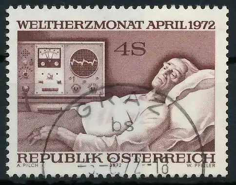 ÖSTERREICH 1972 Nr 1386 gestempelt 24F3DA