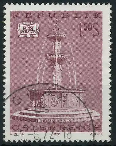 ÖSTERREICH 1972 Nr 1382 gestempelt 24F3E6