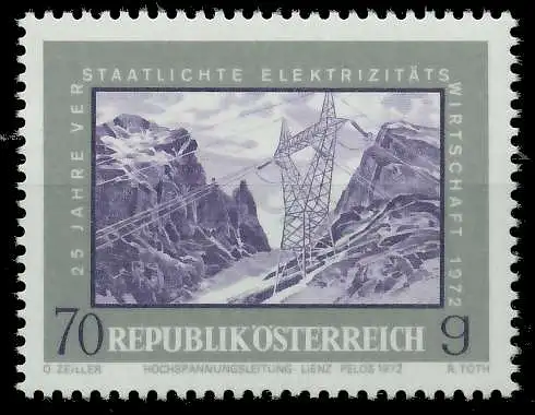 ÖSTERREICH 1972 Nr 1389 postfrisch 24F402