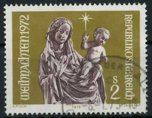 ÖSTERREICH 1972 Nr 1405 gestempelt 24F446