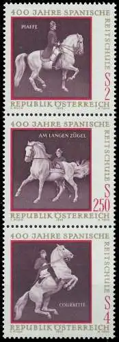 ÖSTERREICH 1972 Block 2 SZd6 postfrisch 3ER STR 24F486