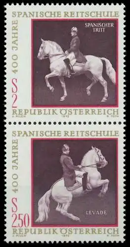 ÖSTERREICH 1972 Block 2 SZd1 postfrisch SENKR PAAR 24F4F2