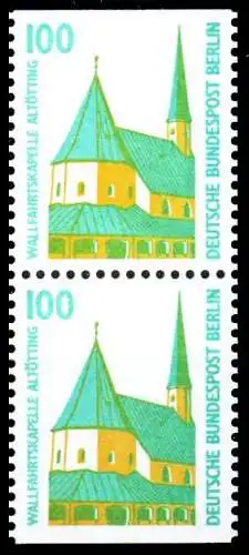 BERLIN DS SEHENSWÜRDIGKEITEN Nr 834C D postfrisch SENKR SD33156