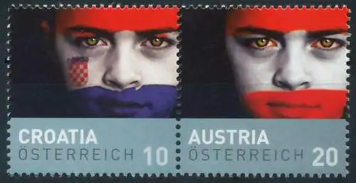 ÖSTERREICH 2008 Nr 2735 42 WZdc postfrisch WAAGR PAAR 24F5DE