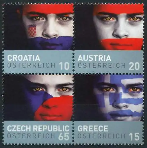 ÖSTERREICH 2008 Nr 2735 42 Vbc postfrisch VIERERBLOCK 24F5FE