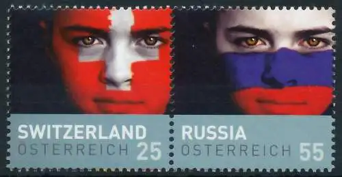 ÖSTERREICH 2008 Nr 2743 50 WZda postfrisch WAAGR PAAR 2555C6