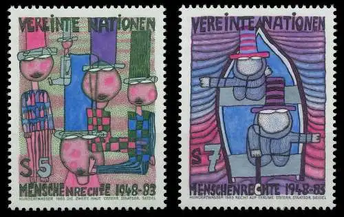 UNO WIEN 1983 Nr 36-37 postfrisch 255642