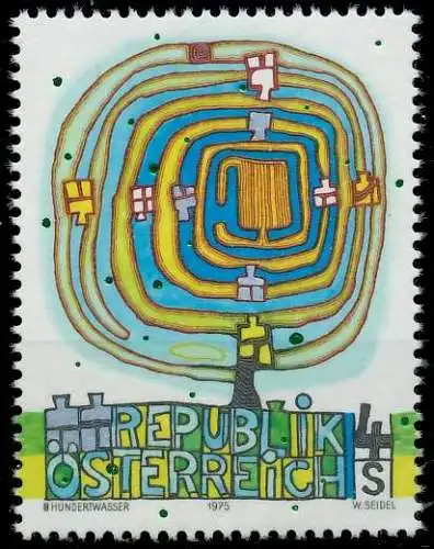 ÖSTERREICH 1975 Nr 1505 postfrisch 2556BA