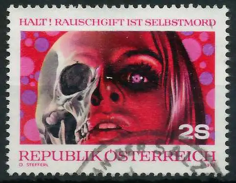 ÖSTERREICH 1973 Nr 1411 gestempelt 2556CE