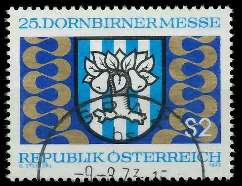 ÖSTERREICH 1973 Nr 1417 gestempelt 25570E