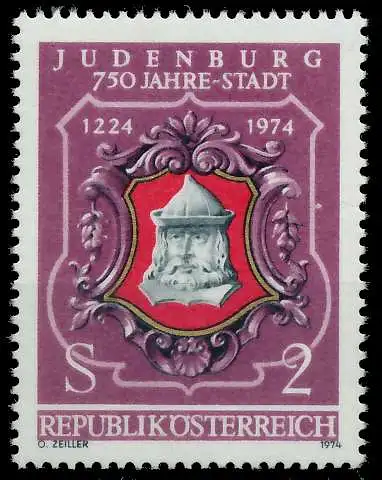 ÖSTERREICH 1974 Nr 1447 postfrisch 2557B2