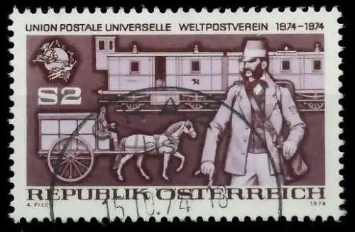 ÖSTERREICH 1974 Nr 1466 gestempelt 255802