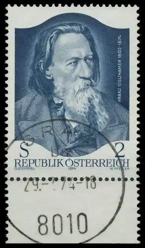 ÖSTERREICH 1974 Nr 1460 gestempelt 255822