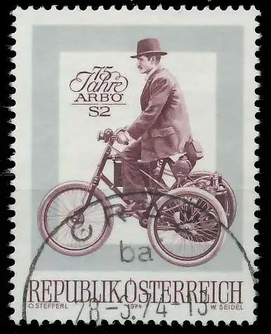 ÖSTERREICH 1974 Nr 1451 gestempelt 25586A