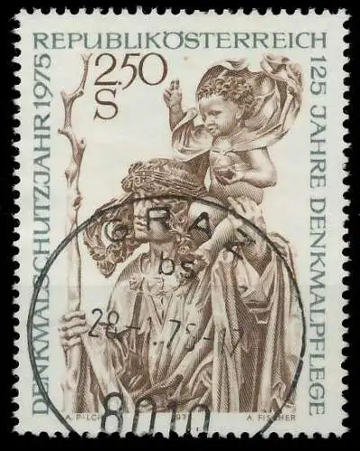 ÖSTERREICH 1975 Nr 1474 gestempelt 25591A