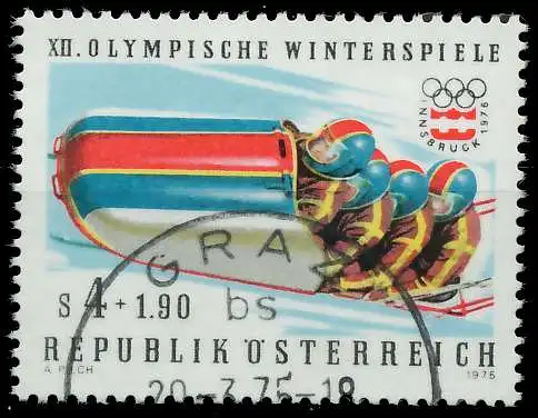 ÖSTERREICH 1975 Nr 1482 gestempelt 255922