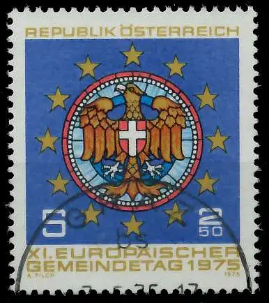 ÖSTERREICH 1975 Nr 1484 gestempelt 25593E