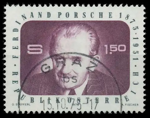 ÖSTERREICH 1975 Nr 1491 gestempelt 255976