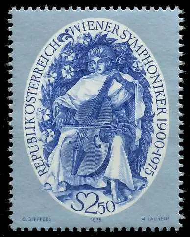 ÖSTERREICH 1975 Nr 1496 postfrisch 2559A2