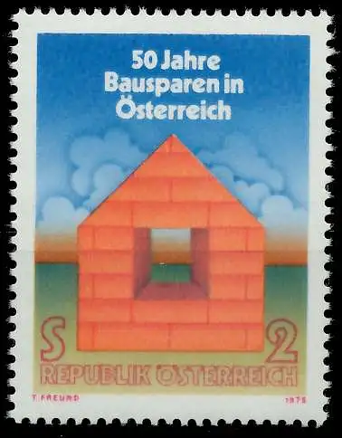 ÖSTERREICH 1975 Nr 1497 postfrisch 2559A6