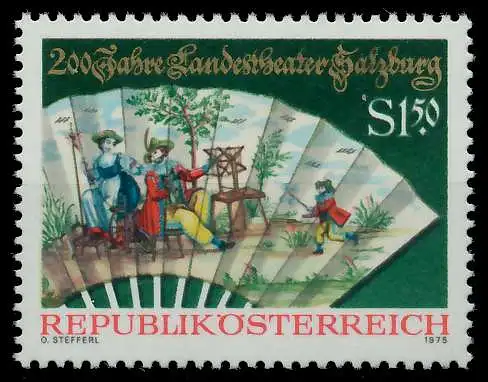 ÖSTERREICH 1975 Nr 1498 postfrisch 2559BA
